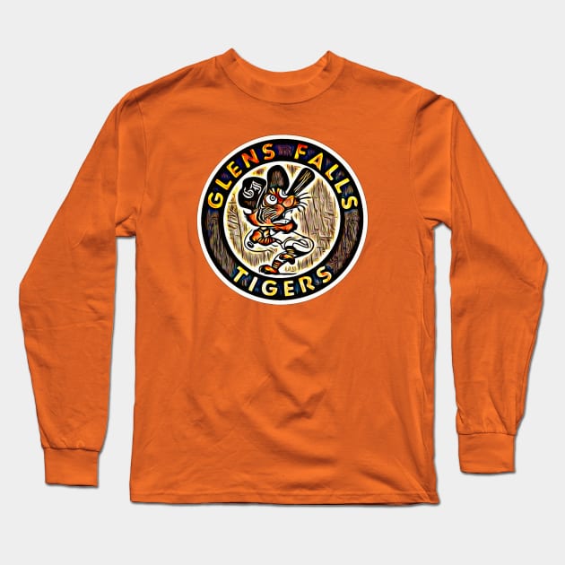 Glens Falls Tigers Baseball Long Sleeve T-Shirt by Kitta’s Shop